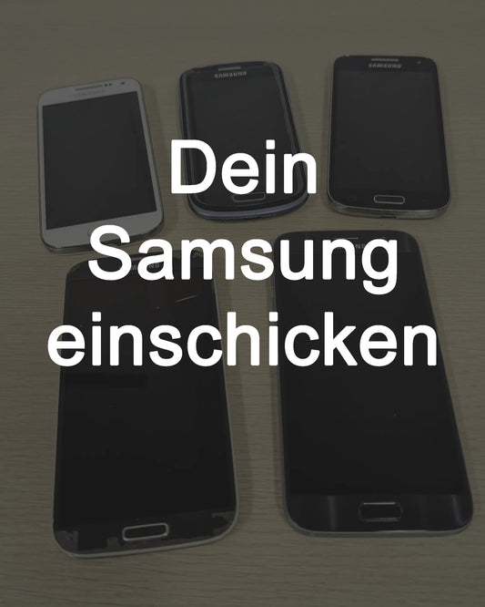 Dein Samsung Gerät einschicken für einen fertigen Frame