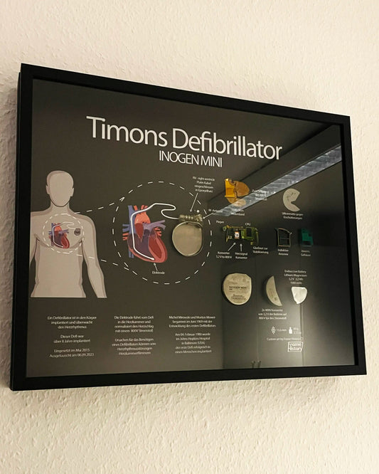 Defibrillator einschicken für einen fertigen Frame