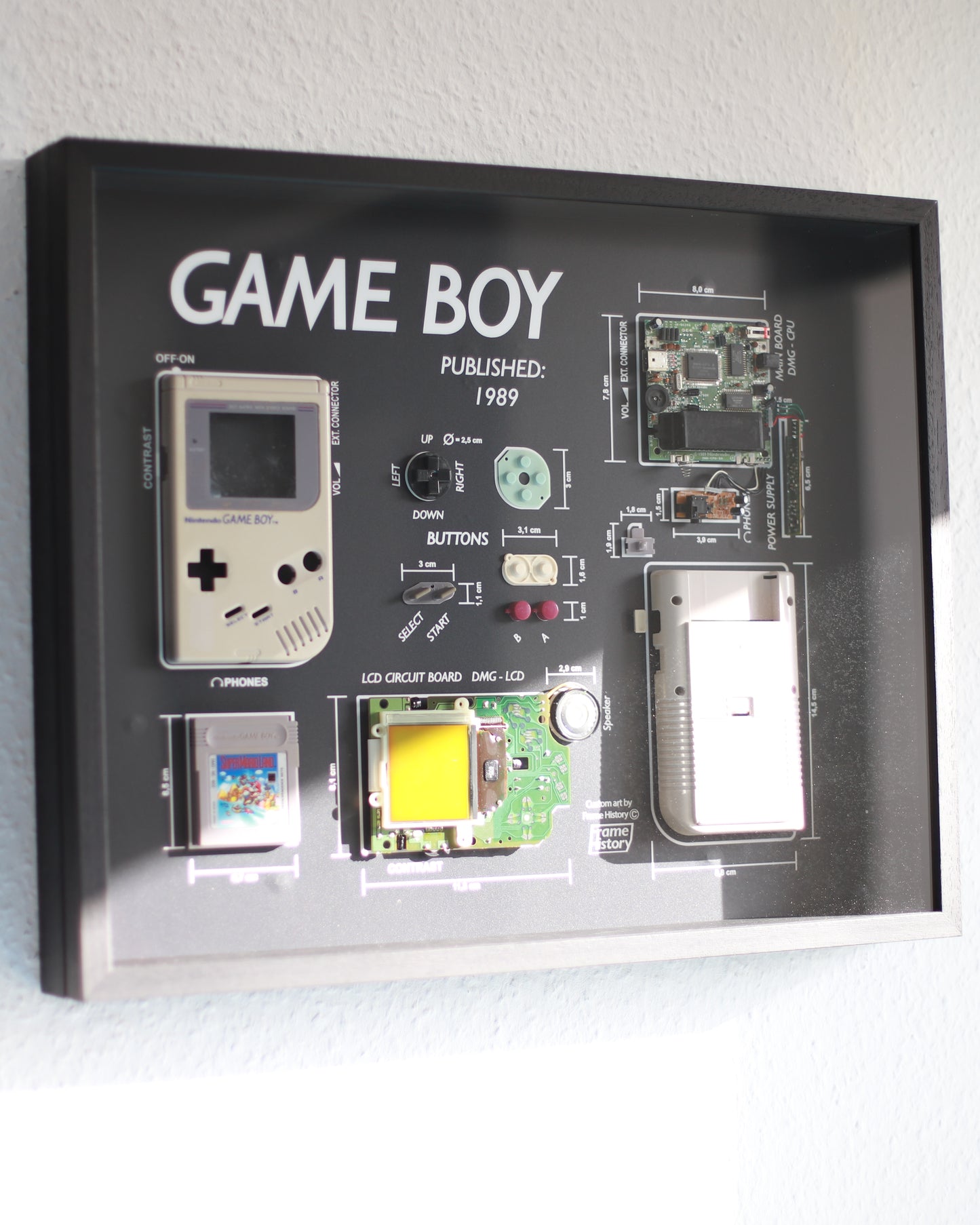 Finished Game Boy Classic Frames