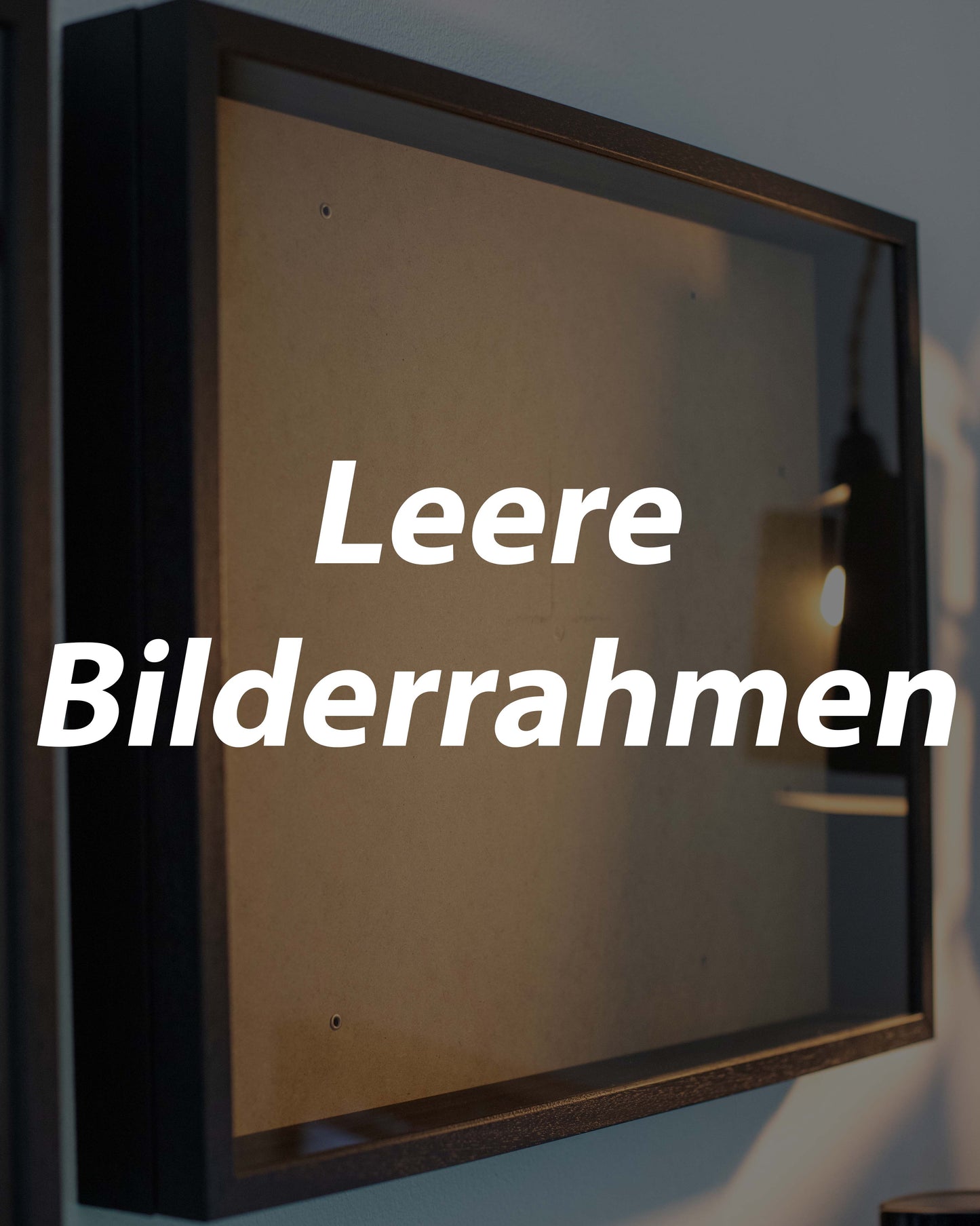 Leere Bilderrahmen